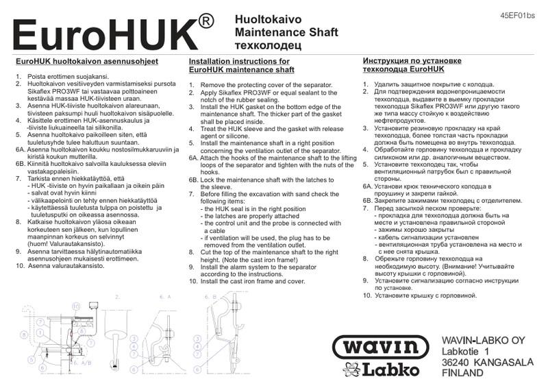 Asennusohje - EuroHUK asennusohje