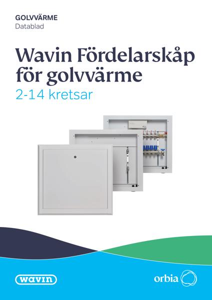 Fordelerskab Gulvvarme 2-14 Kredse Datablad SE