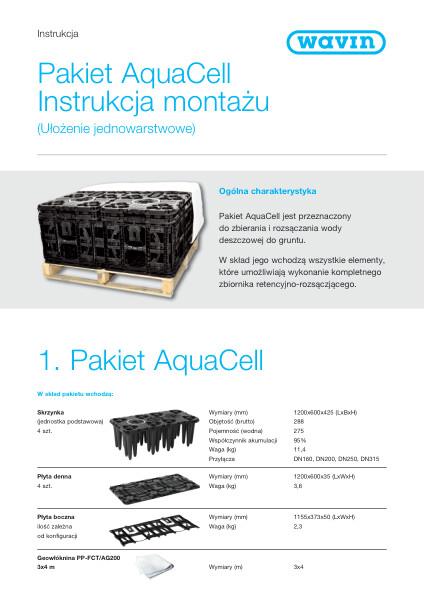 Instrukcja montażu - pakiet AquaCell
