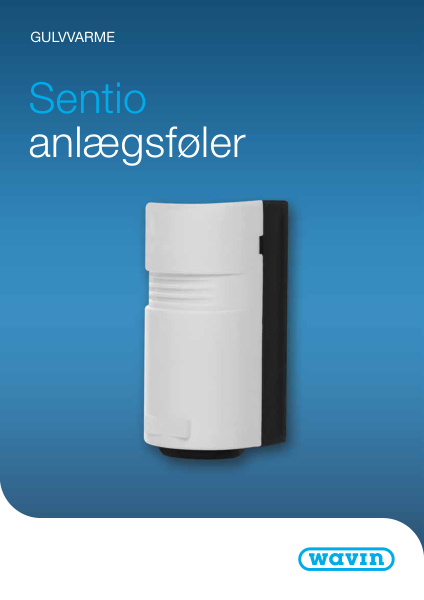 Datablad - Sentio anlægsføler