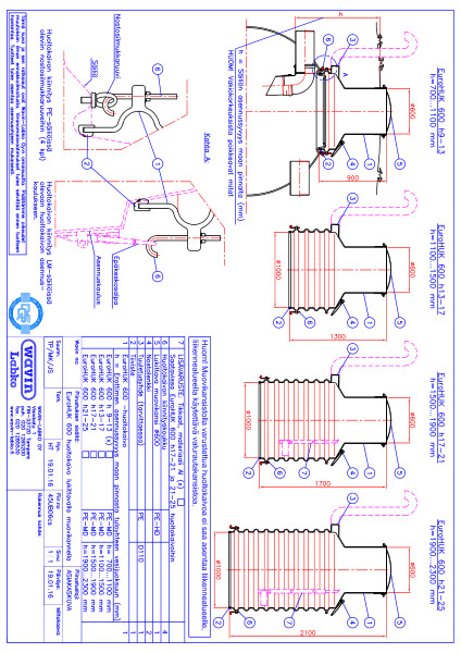 Tuotekuva - EuroHUK 600 lockable plastic cover PDF