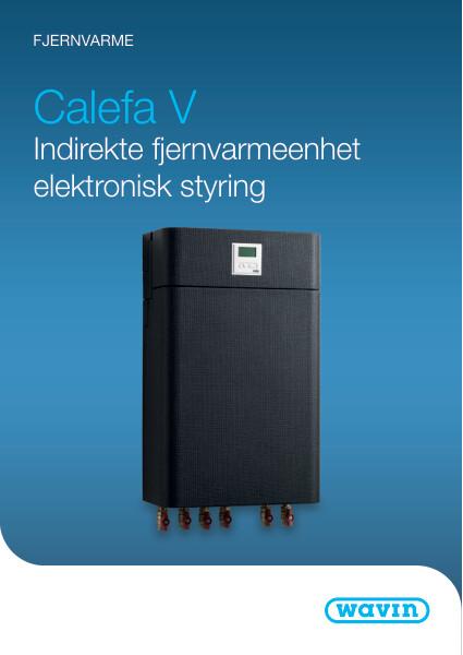 Calefa V Datablad