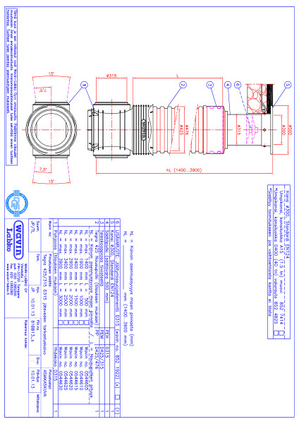 Tuotekuva JVTK Tegra 425-315 D315 PDF