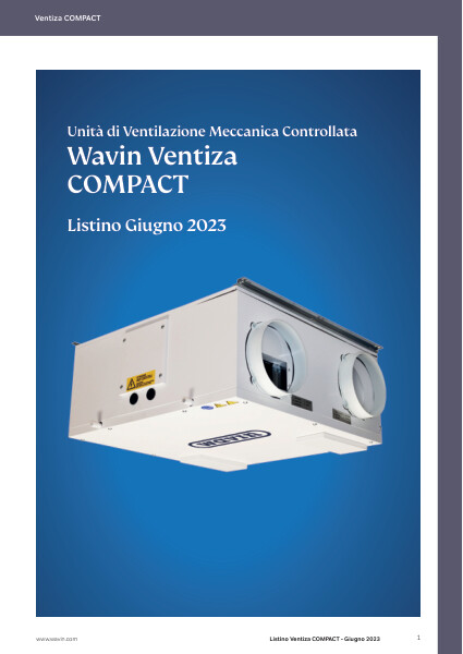 Listino Wavin Ventiza Compact