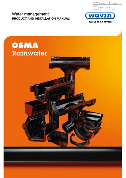 Product and Technical Manual_Osma Rainwater Series