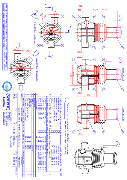 Tuotekuva - EuroNOK FRW D400-315 PDF