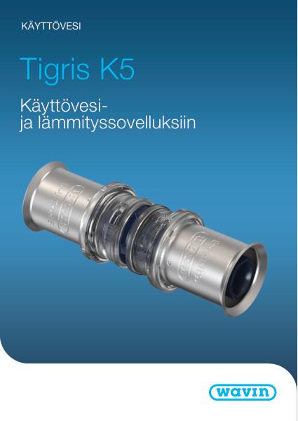 Käyttövesi - Tigris K5 Juomavesi ja lämmitys / jäähdytysratkaisut (spec sheet)