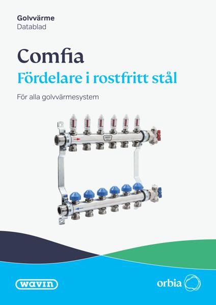 Comfia SHC Fördelare - Datablad