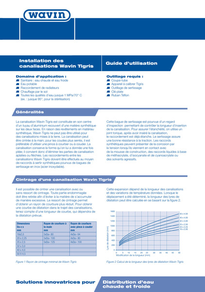 Guide d’utilisation Tigris