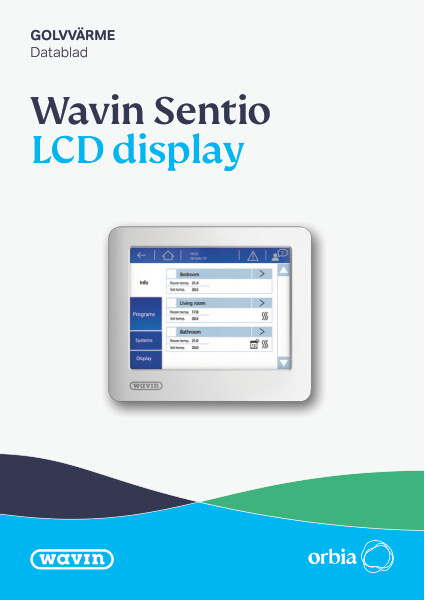 Sentio LCD display