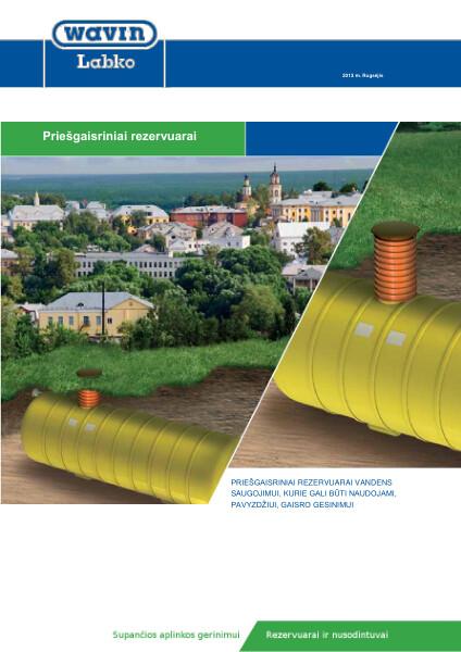 Brošiūra - Labko priešgaisrinis rezervuaras