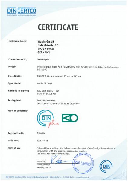 Wavin TS nuotekos DN250-630 II tipas P1R0274 _en