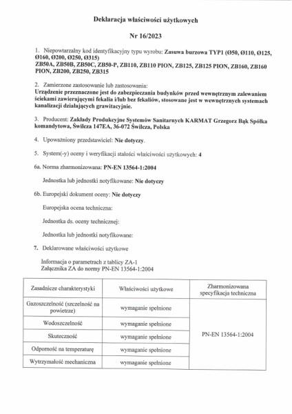 DWU 16_2023 Zasuwa burzowa TYP1