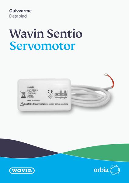 Datablad - Sentio Servomotor