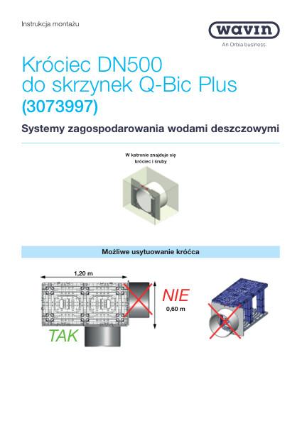 Instrukcja montażu króćca_Q-Bic_Plus