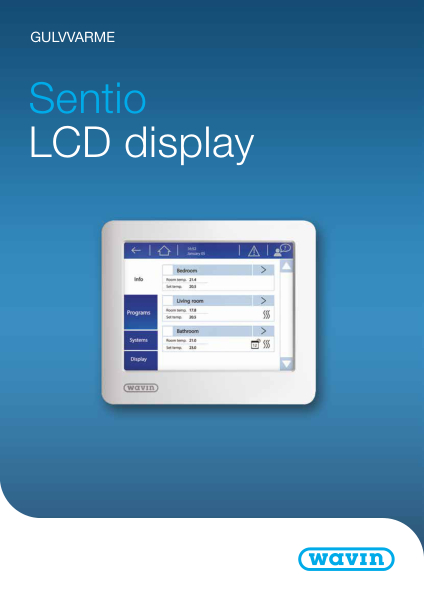 Datablad - Sentio display
