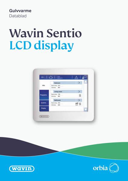 Datablad - Sentio display