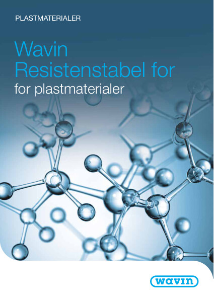 Datablad - Resistenstabel for Wavins plastmaterialer