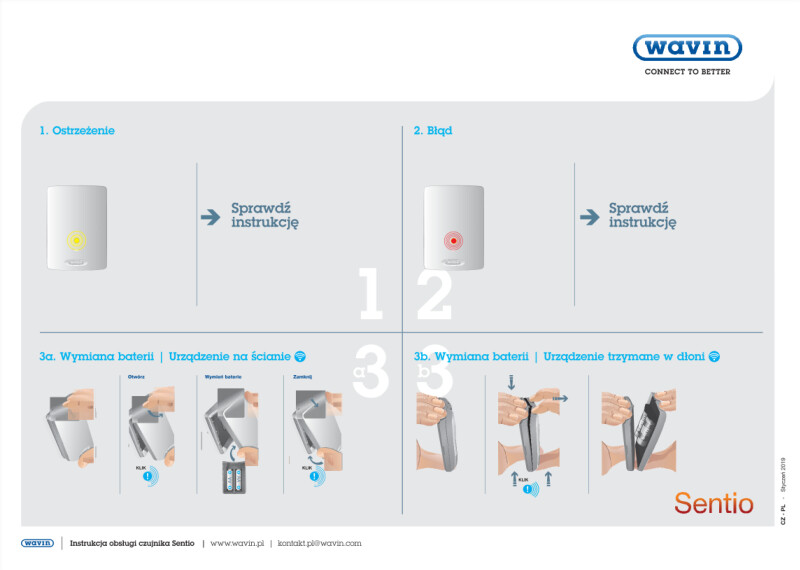 Sentio_Instrukcja montażu czujnika