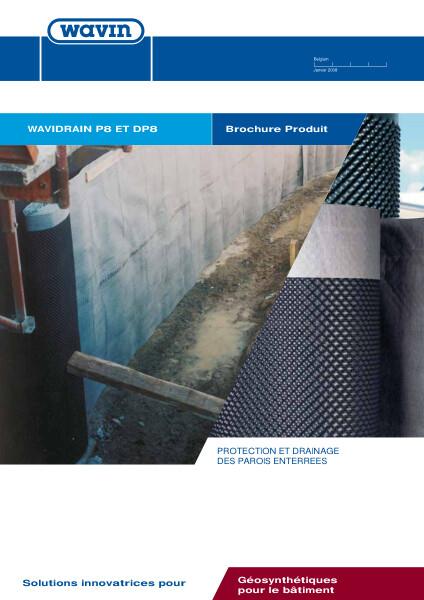 Brochure produit Wavidrain P8 et DP8