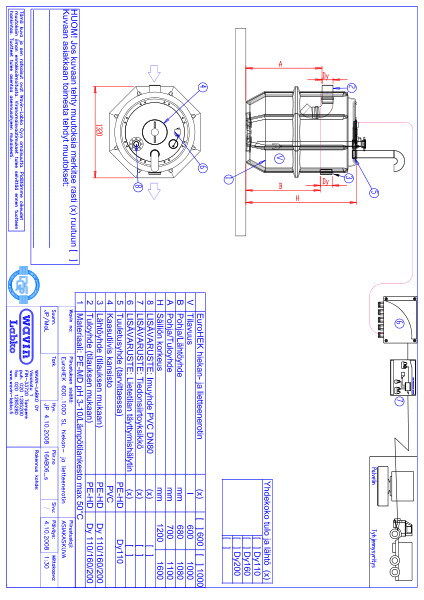 Tuotekuva - EuroHEK PE 600-1000 SL lattia-asennus PDF