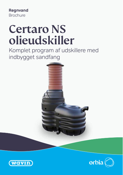 Brochure - Komplet program af udskillere med indbygget sandfang