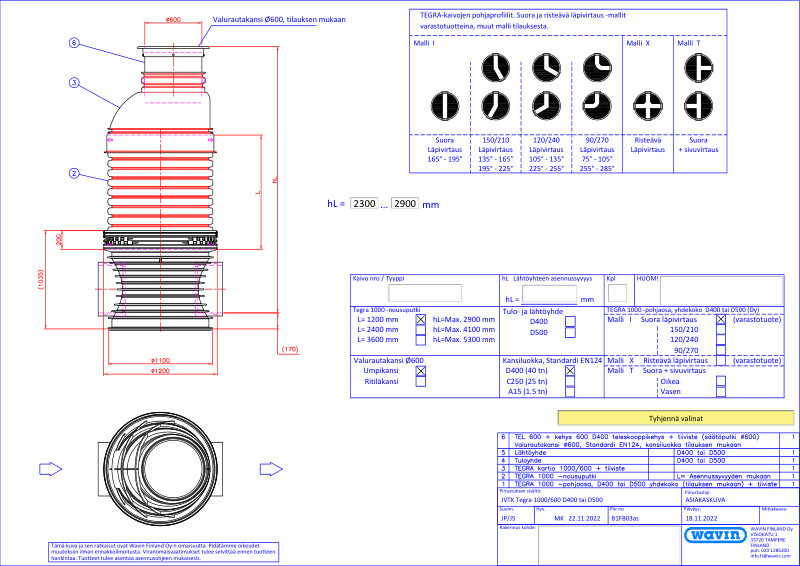 Tuotekuva JVTK Tegra 1000 D400-D500 PDF