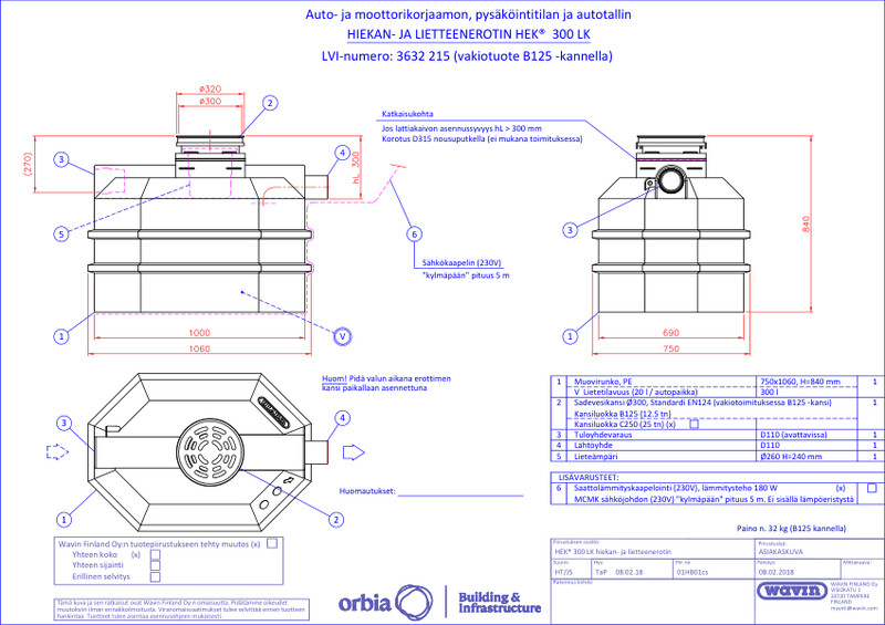 Tuotekuva - HEK 300 LK PDF