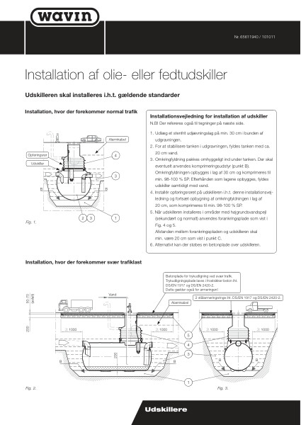 Olie- eller fedtudskiller