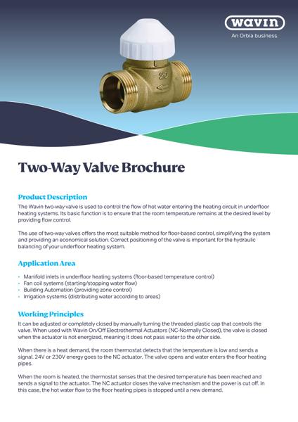 Two-Way Valve Brochure