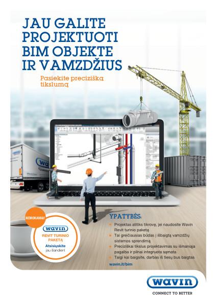 Wavin Revit turinio paketas