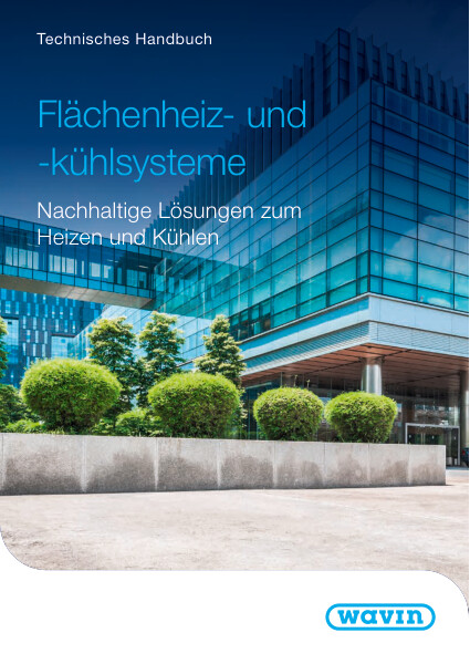 Technisches Handbuch Flächenheiz und -kühlsysteme