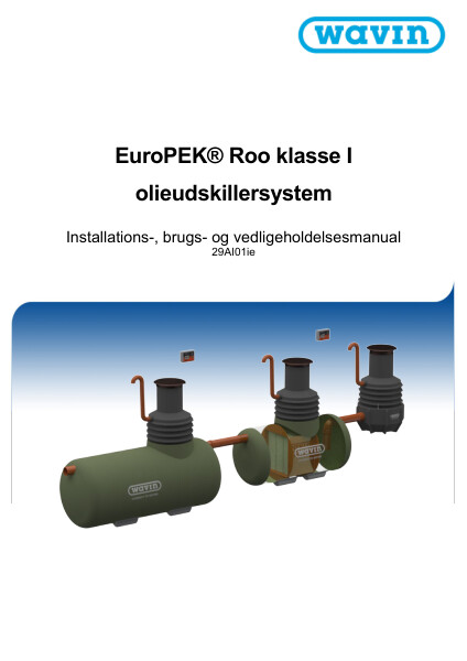 EuroPEK® Roo Olieudskiller, klasse I