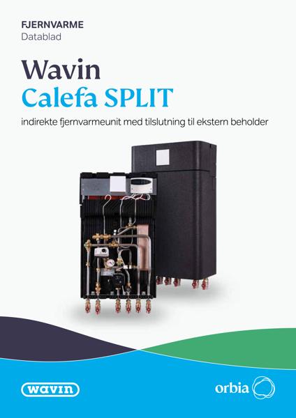 Datablad - Calefa Split