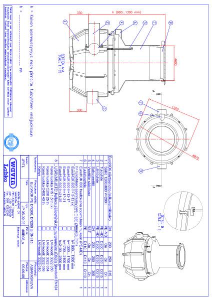 Tuotekuva - EuroNOK PE DN200-DN315 PDF