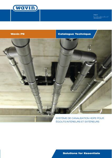 Catalogue technique Wavin PE