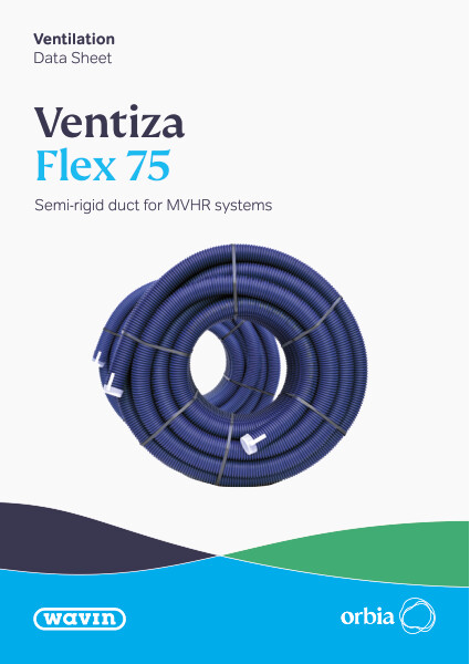 Wavin Ventiza Flex 75 Data Sheet (EN Master)