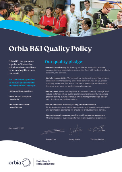 Orbia B&I Quality Policy EN