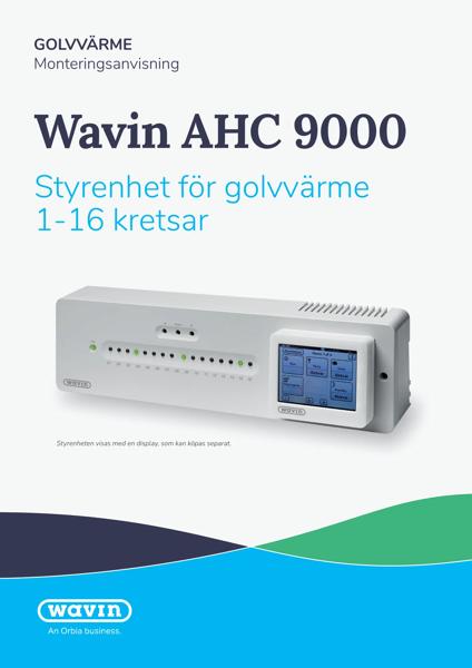 AHC 9000 Monteringsanvisning 1-16 kretsar