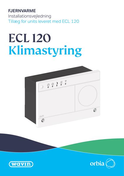 Installationsvejledning - ECL 120 Klimastyring