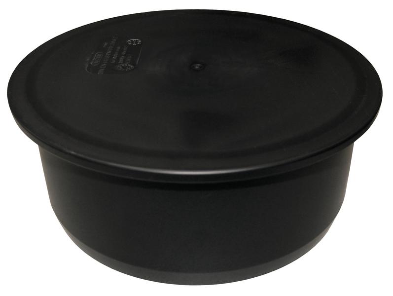 Wafix PP End Cap Spigot BK