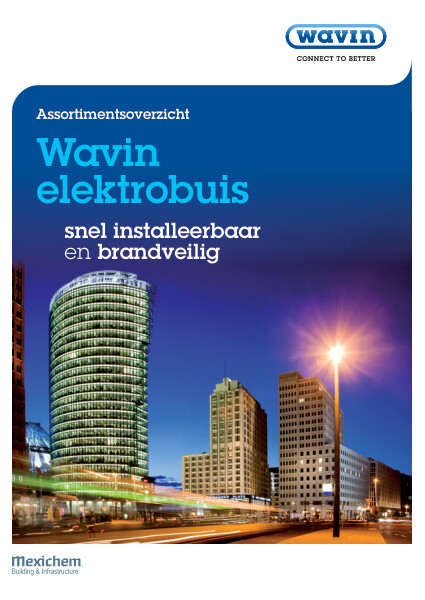 Assortimentsoverzicht Wavin elektrobuis