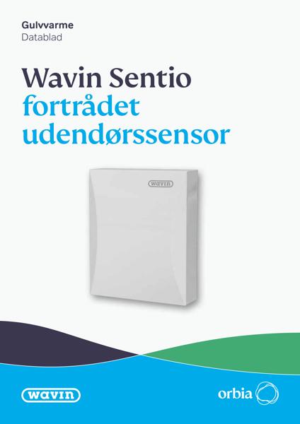 Datablad - Sentio fortrådet udendørssensor