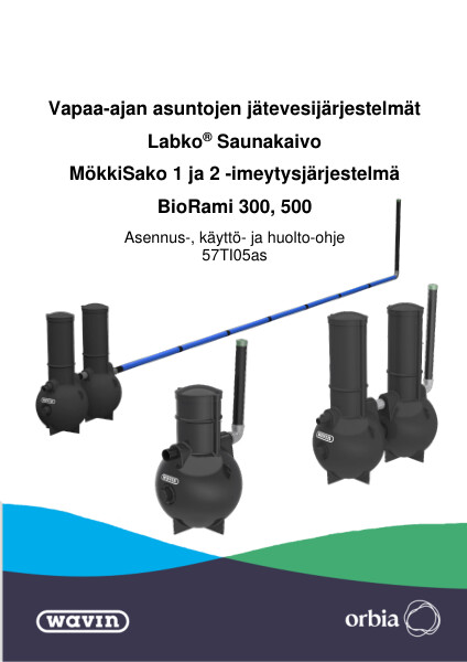 Asennus-, käyttö- ja huolto-ohje - Labko MökkiSAKO-1 ja -2.pdf