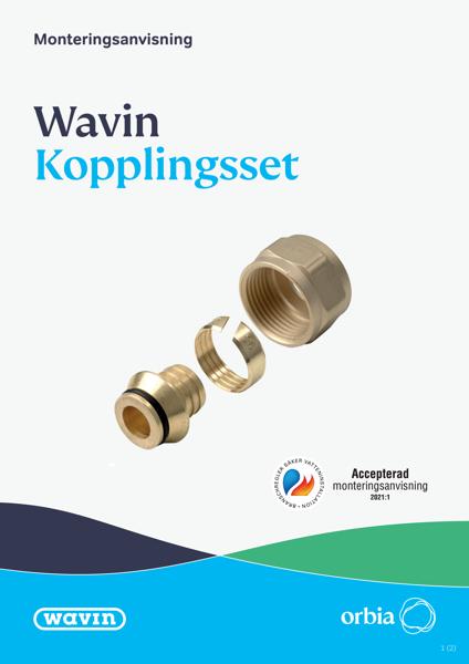Kopplingsset Monteringsanvisning