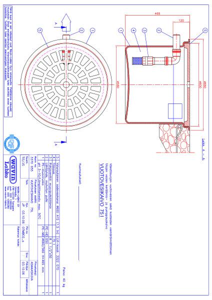 Tuotekuva - VUOTOVESIKAIVO 75 l PDF