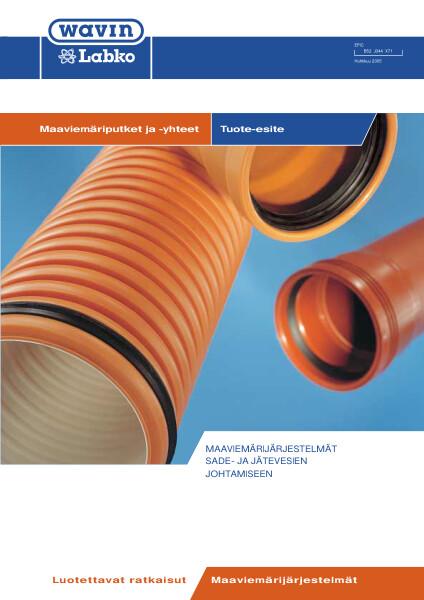 Esite - PVC-M maaviemäriputket