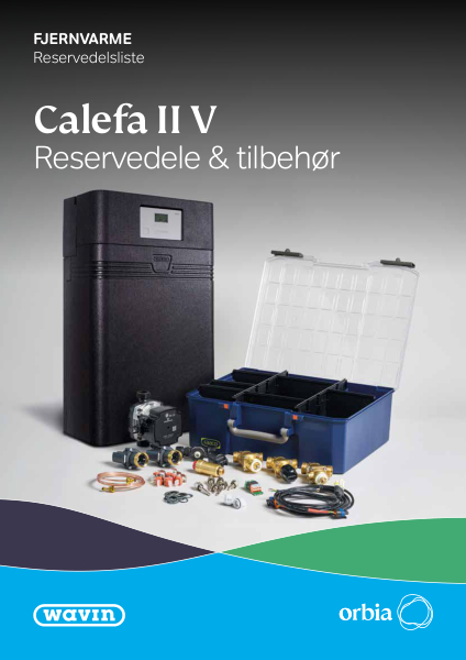 Calefa II - Reservedele & tilbehør