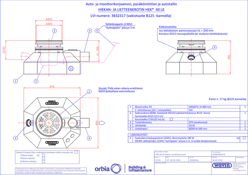 Tuotekuva - HEK 40LK PDF