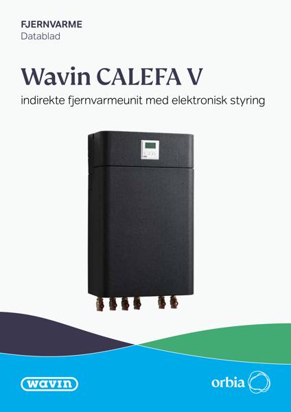 Datablad - Calefa V indirekte fjernvarmeunit